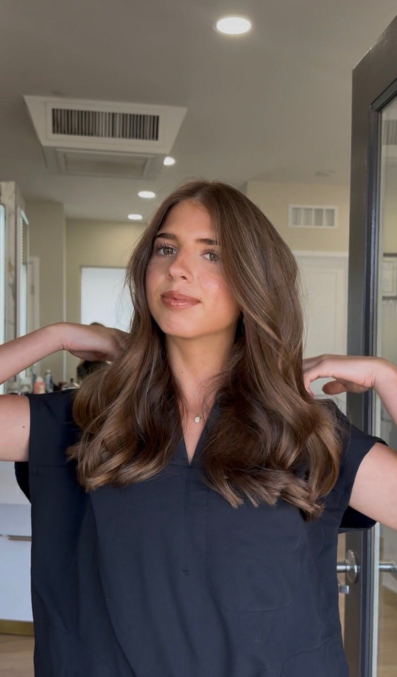 Rich brunette waves