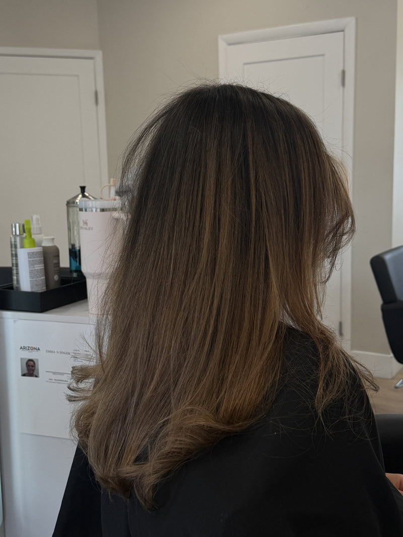 Dimensional brunette