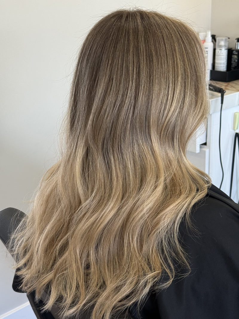 Blended lived-in blonde