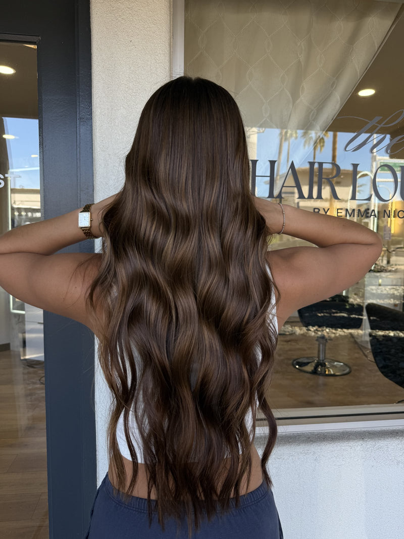 Long chocolate waves