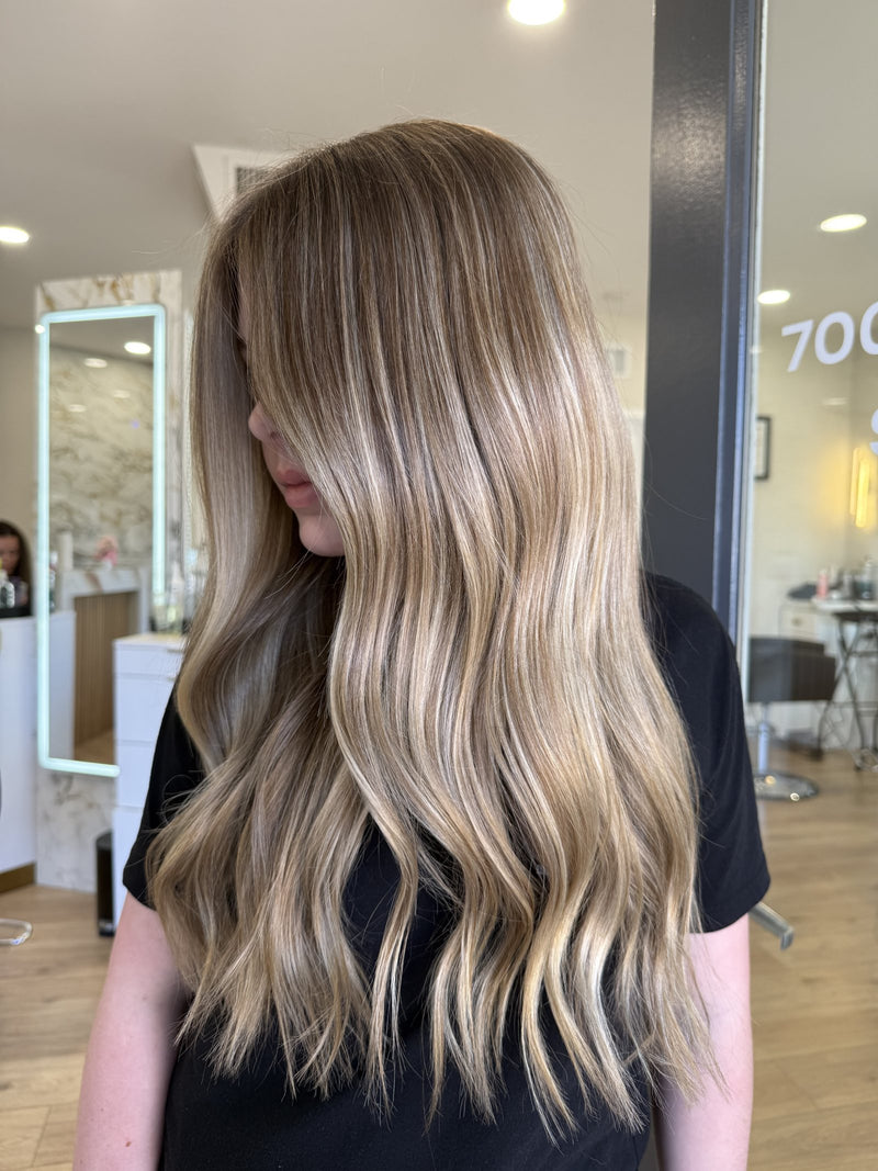 Soft lived-in blonde